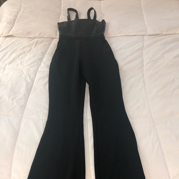 NWT JoJo FLETCH Leather Jumpsuit - Picture 6 of 6